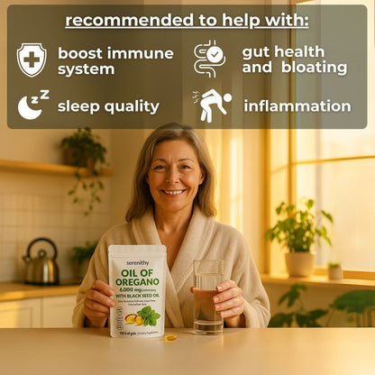 Oil Of Oregano with Black Seed Oil